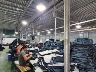 Nhà máy sản xuất túi du lịch xuất khẩu tại Thanh Hóa