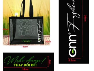 san xuat tui luoi mua sam in logo
